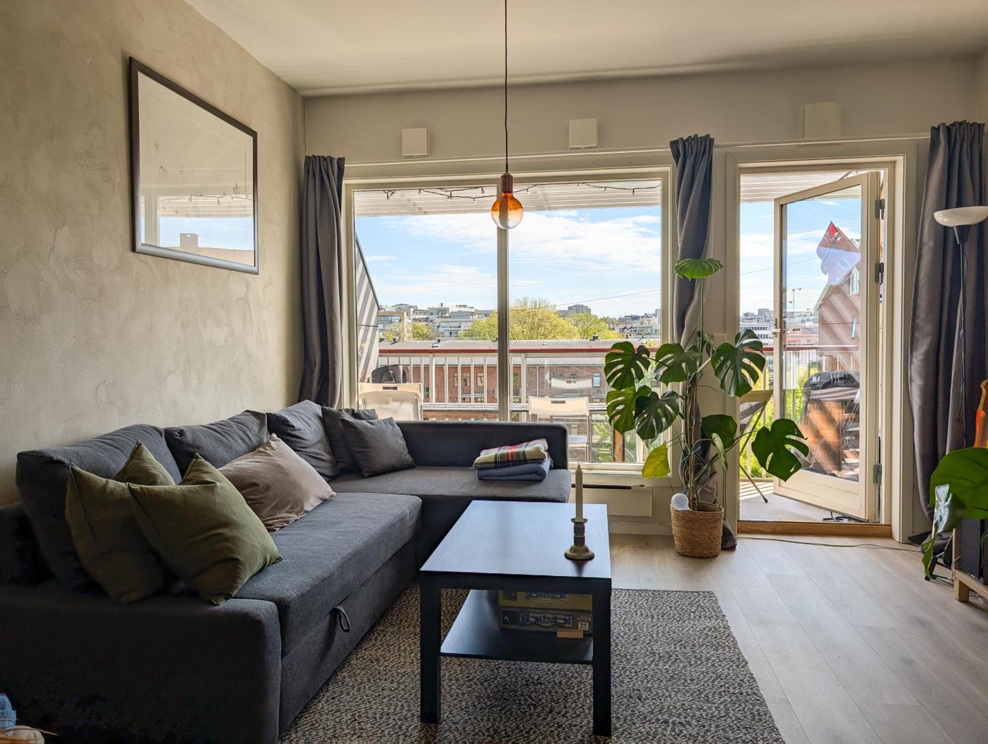 Spacious And Cozy Study With Balcony Lägenhet Oslo